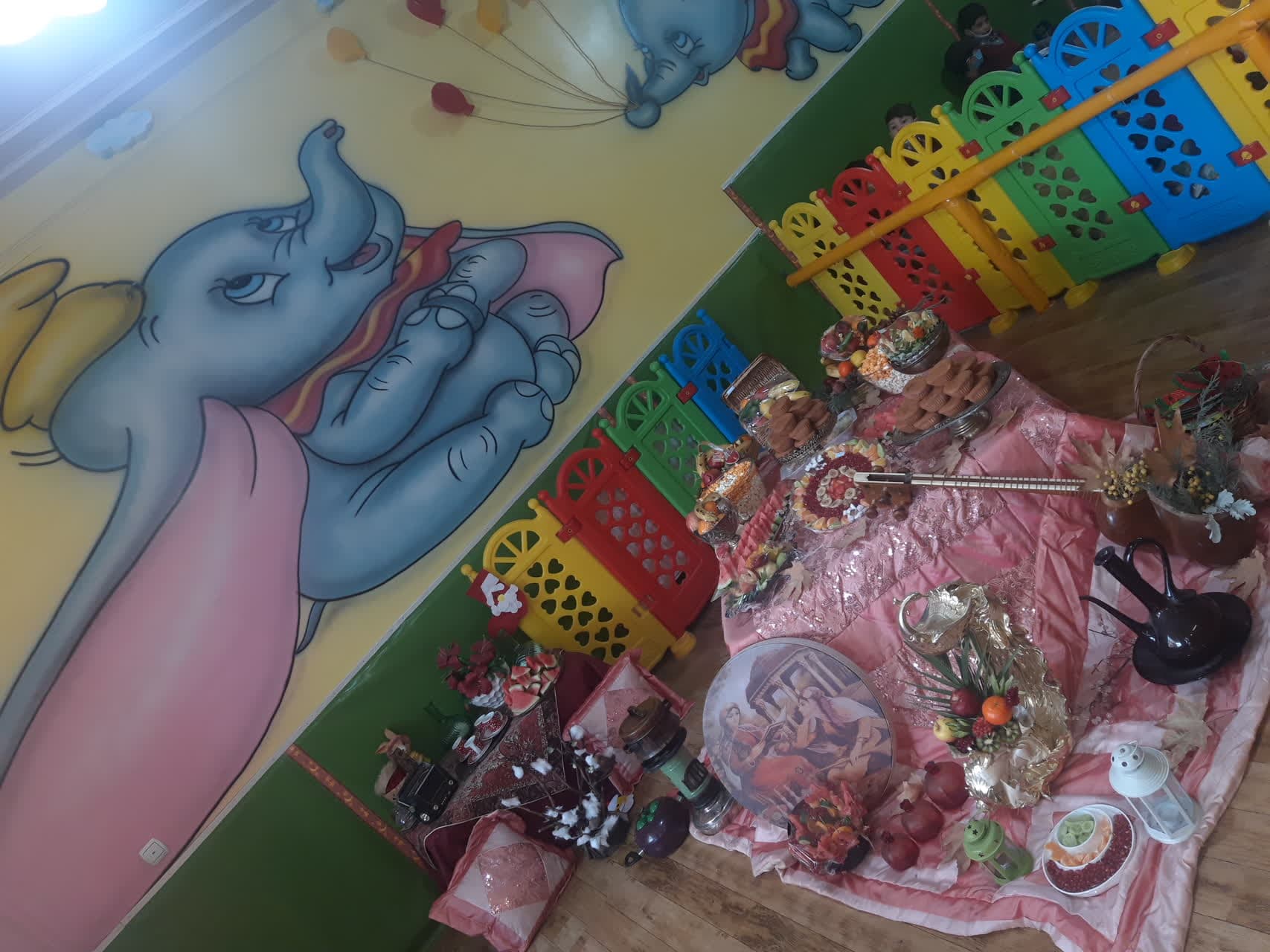 یلدای پیش دبستان هوشمند مداد رنگی ها